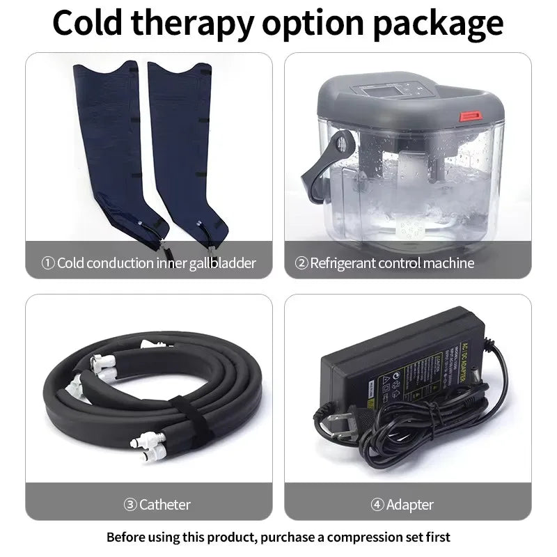 JILI Pressotherapy Foot Massager Lymphatic Drainage Boots