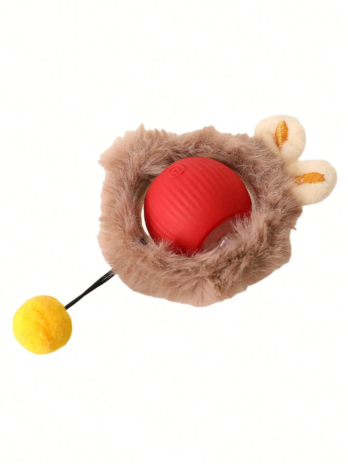 Electric Cat Ball Hunting Toy Set With Light USB Rechargeable