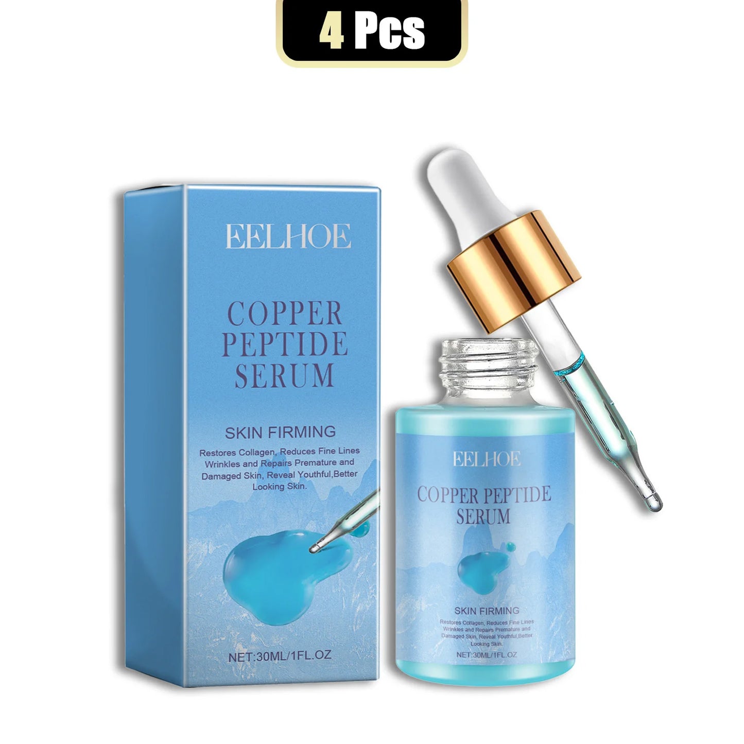 Eelhoe Copper Peptide Facial Serum Moisturizing Firming Skin