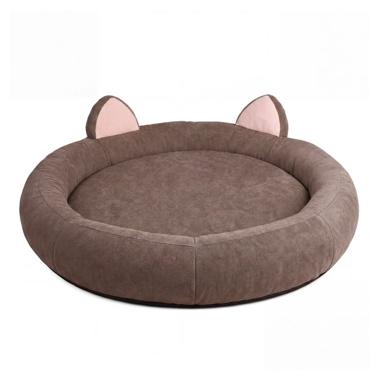 Orthopedic Memory Foam Dog Bed With Supportive Bolster Design