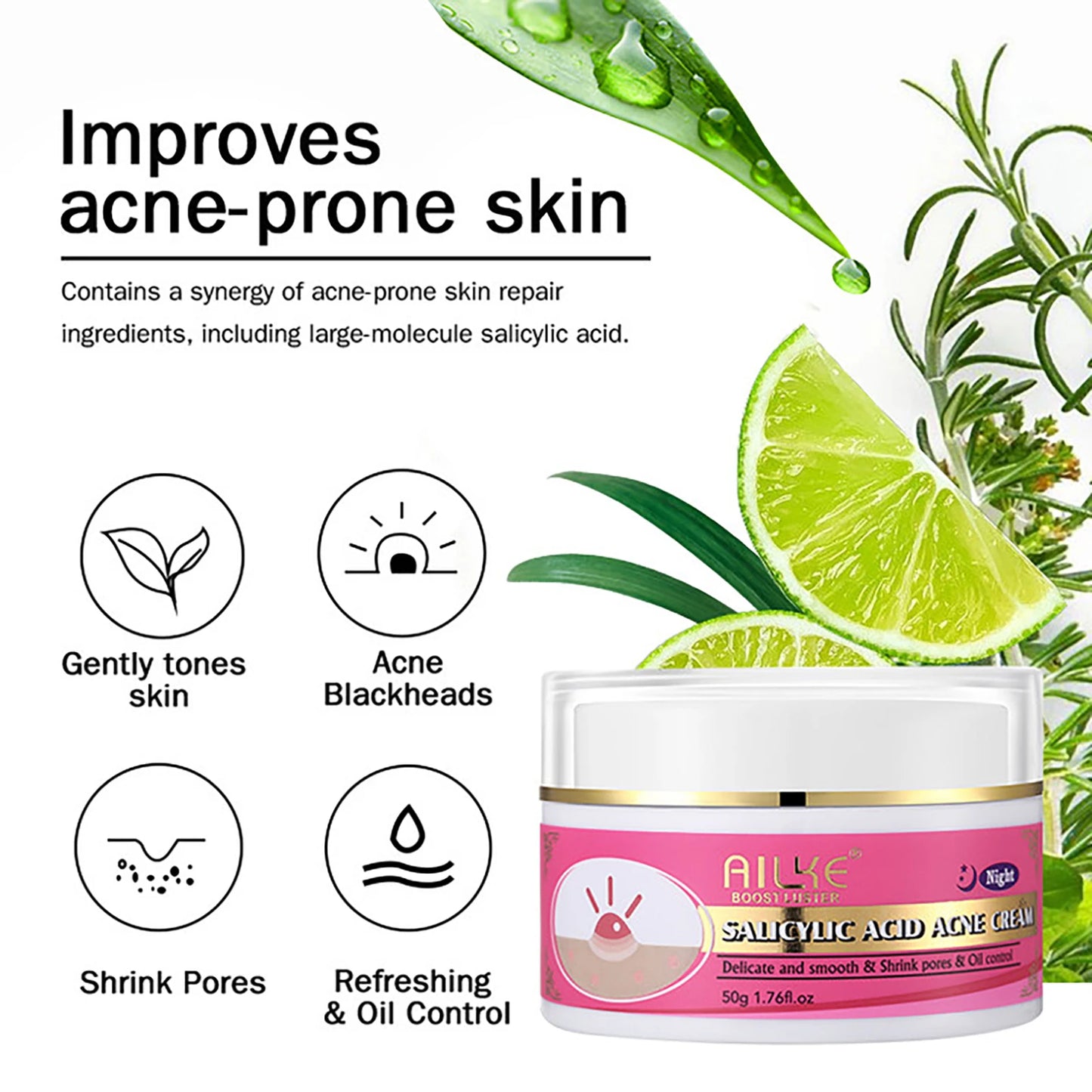 AILKE Niacinamide Brightening Moisturizing Skin Care Set For Women