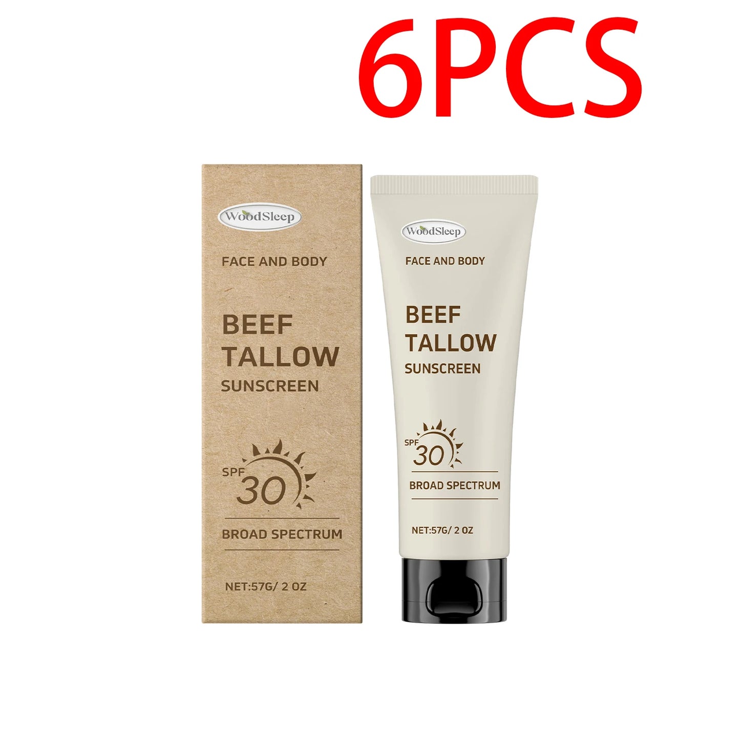 WOODSLEEP SPF30 Sunscreen Broad Spectrum UV Protection For Outdoor Activities