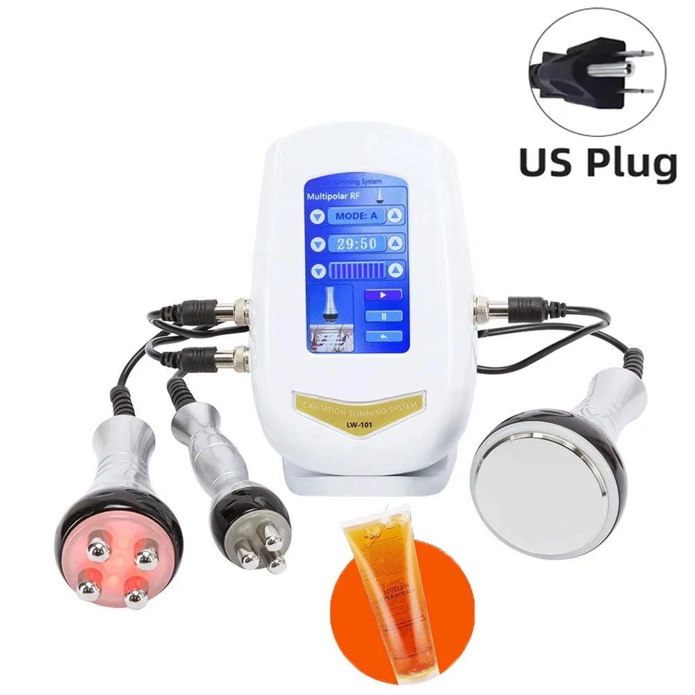Moonic Beauty 40K 3In1 Cavitation Body Slimming Machine Facial Massager