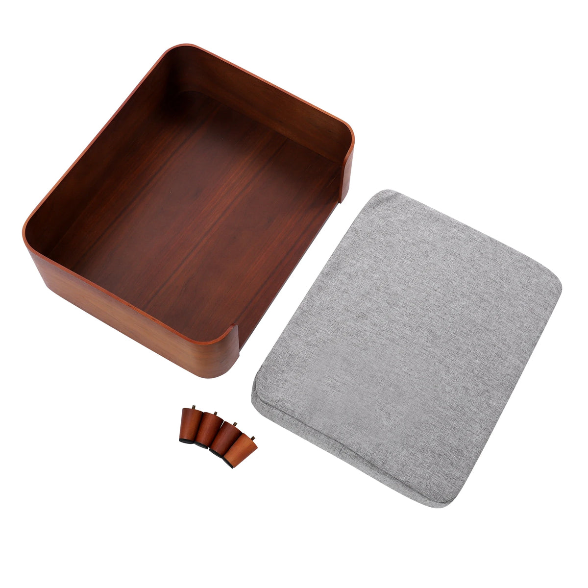 Elevated Pet Sofa Bed With Wood Legs Machine Washable