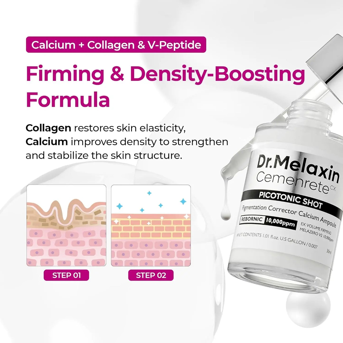 Korean Collagen Firming Serum for Plumping and Tightening Skin