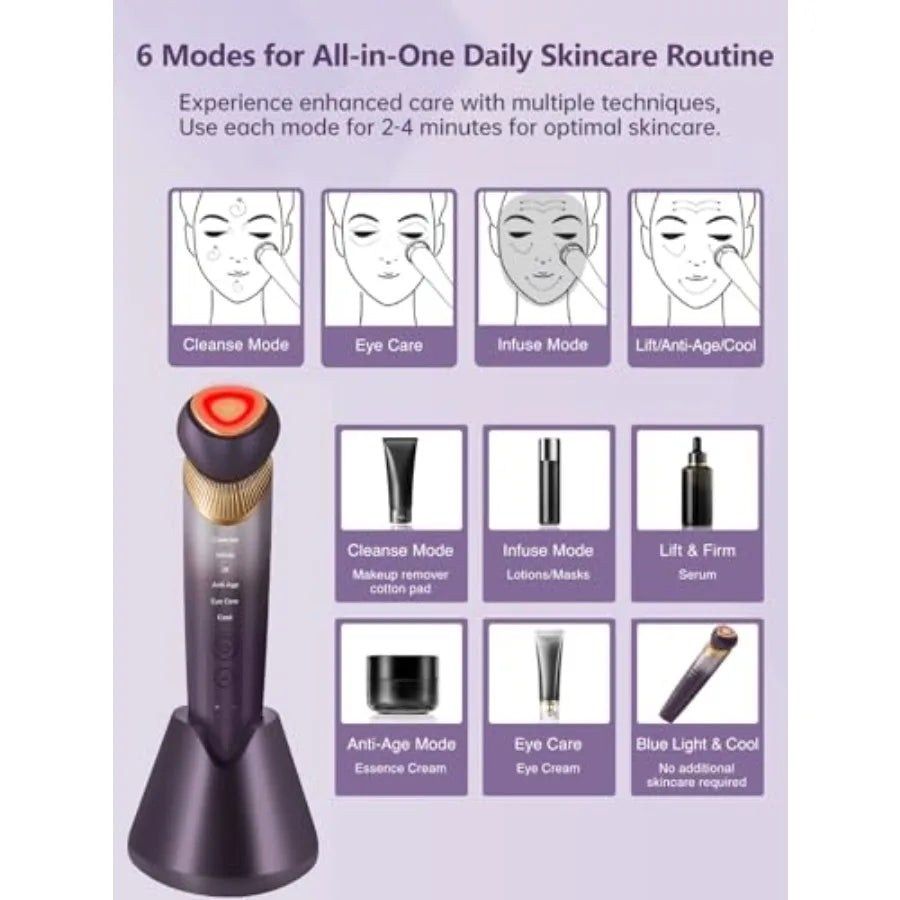 Six In One Age Defying Eye Face Neck Lift TherapyDevice