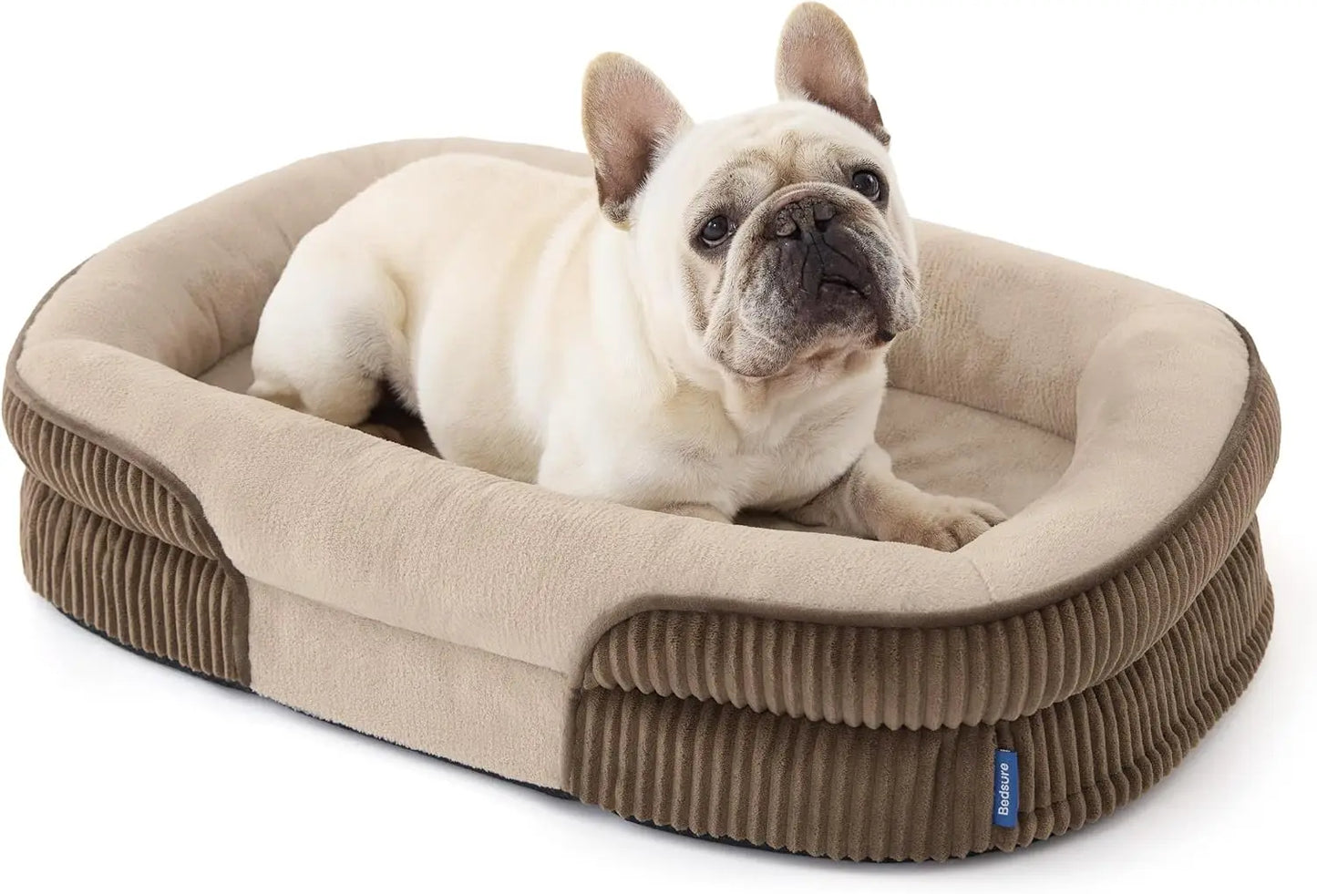 Bedsure Orthopedic Dog Bed Bolster Sofa For Senior Dogs