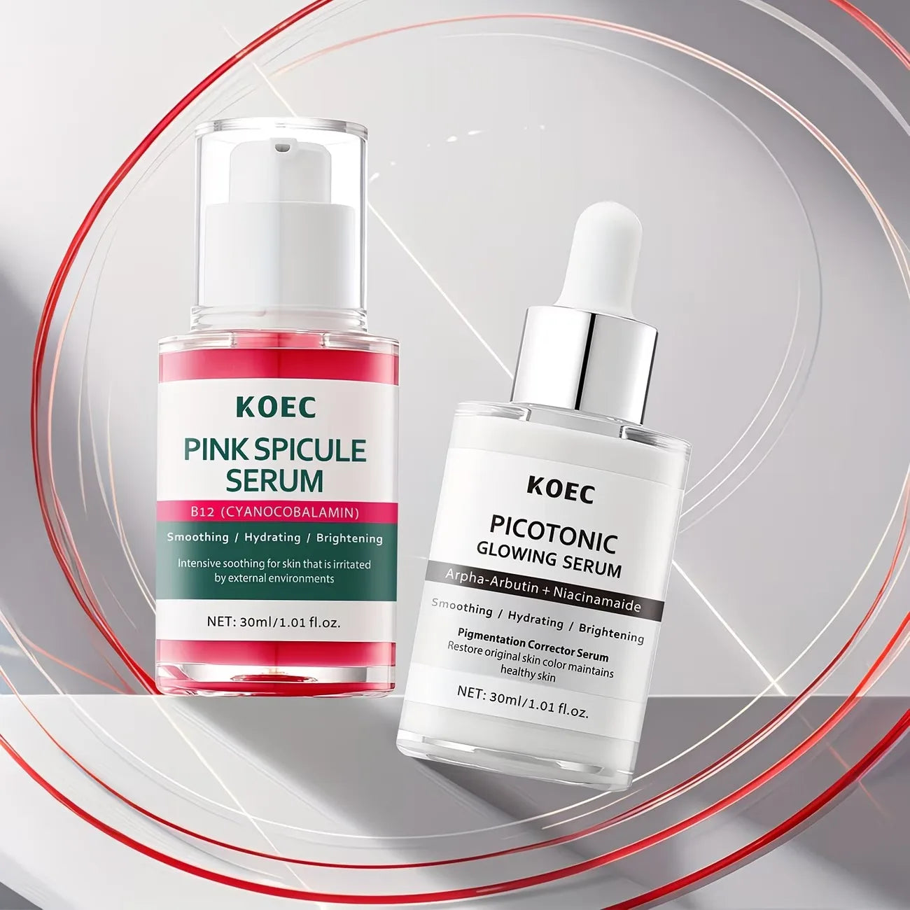 2-in-1 Brightening Correcting Serum Alpha Arbutin Niacinamide