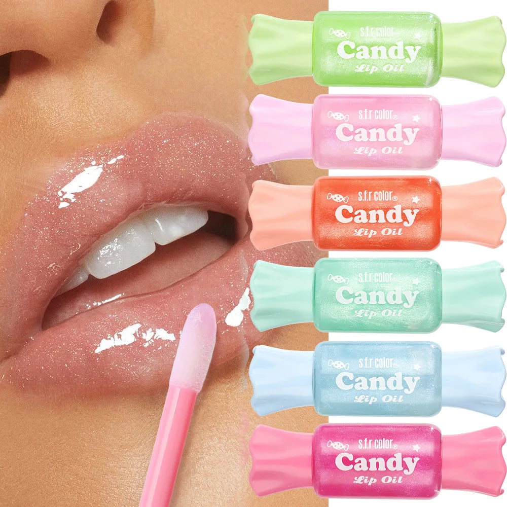 Shimmer Lip Oil Plumping Hydrating Gloss For Sparkling Lips