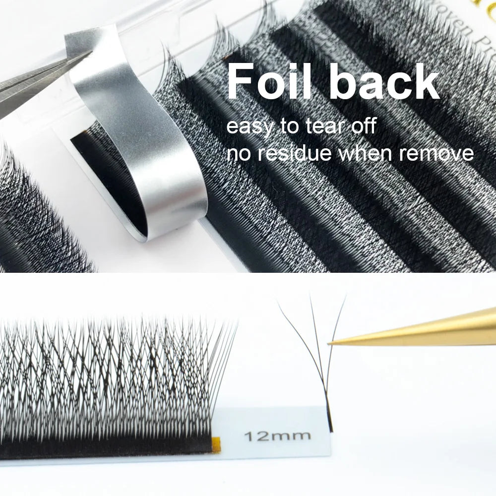 NAGARAKU W Shape 3D 4D 5D Eyelash Extensions Natural Volume