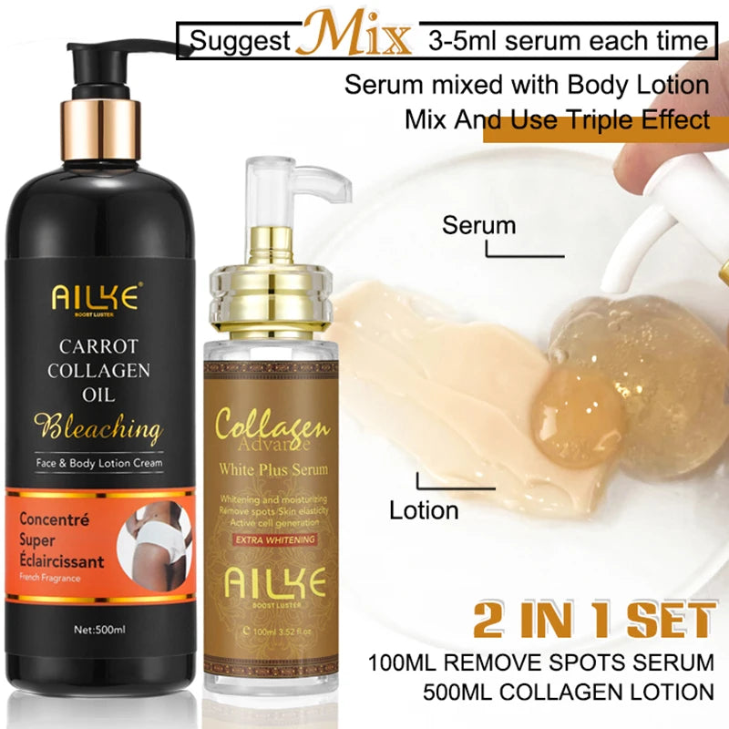 AILKE Skin Whitening Serum For Face Moisturizing Gel