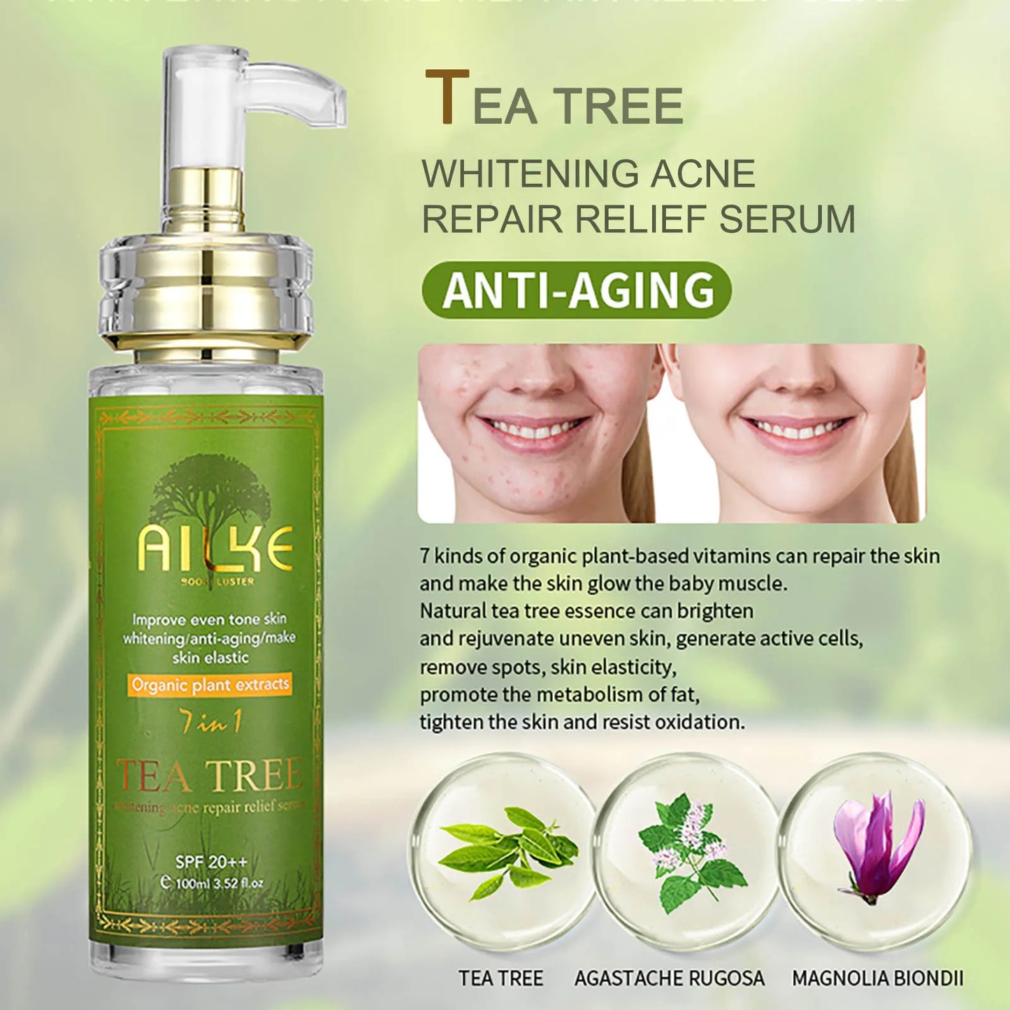 AILKE Whitening Serum For Face And Body Dark Spot Corrector