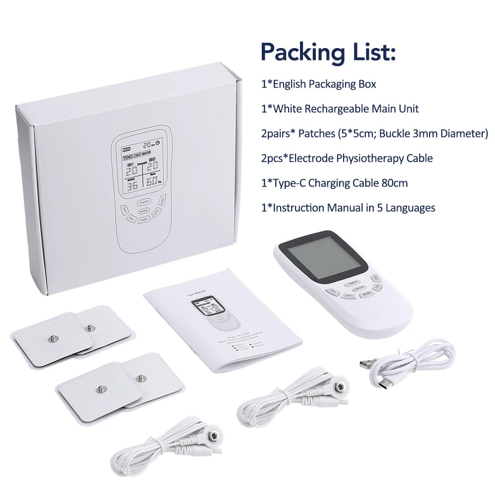 Electric Muscle Stimulator EMS TENS Device For Neck Massage