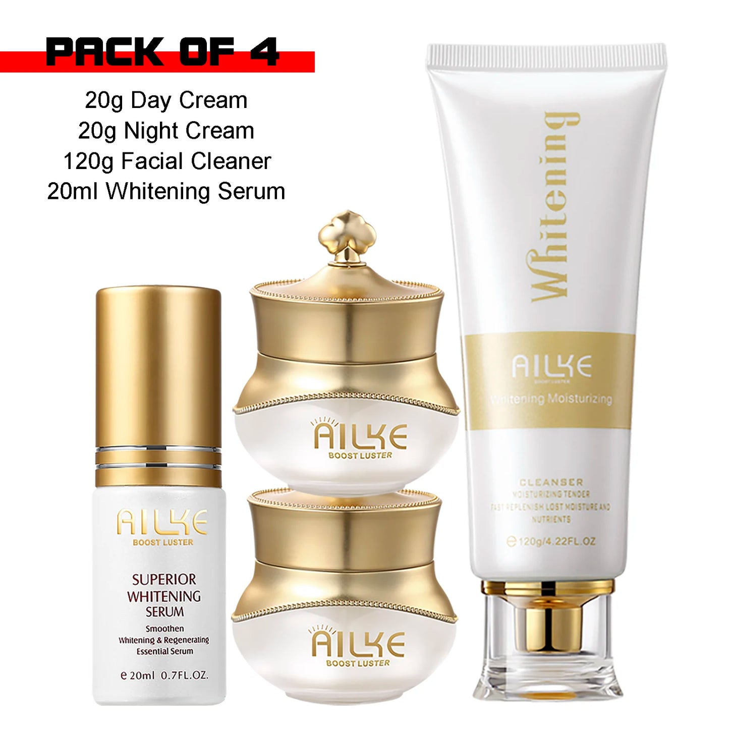 KYLIEFIT Whitening Anti Aging Cream Set With Collagen Hyaluronic Acid