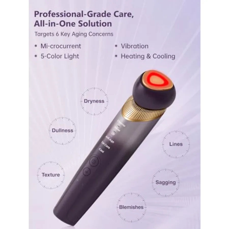 Six In One Age Defying Eye Face Neck Lift TherapyDevice