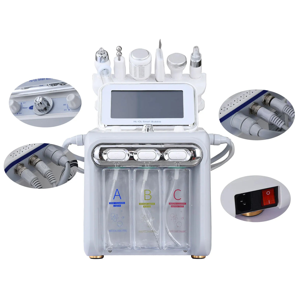 Amilibeauty Aqua Peeling Oxygen Facial Skin Cleansing Machine
