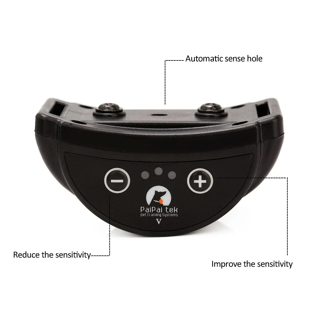 Anti Bark Dog Training Collar With Vibration Rechargeable No Shock