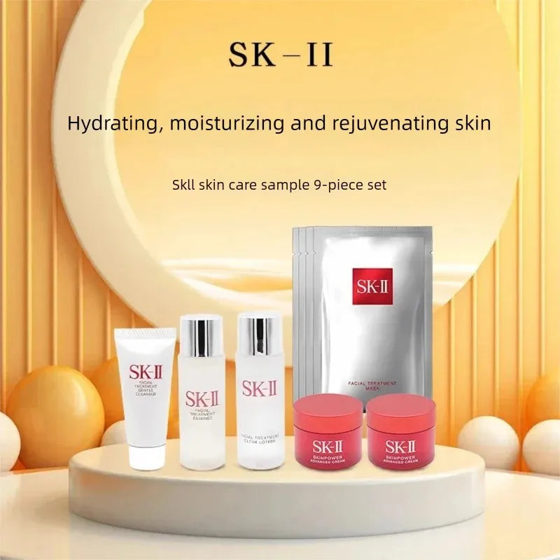 SK-II Travel Exclusive 9-Piece Skincare Set Includes Cleanser And Toner