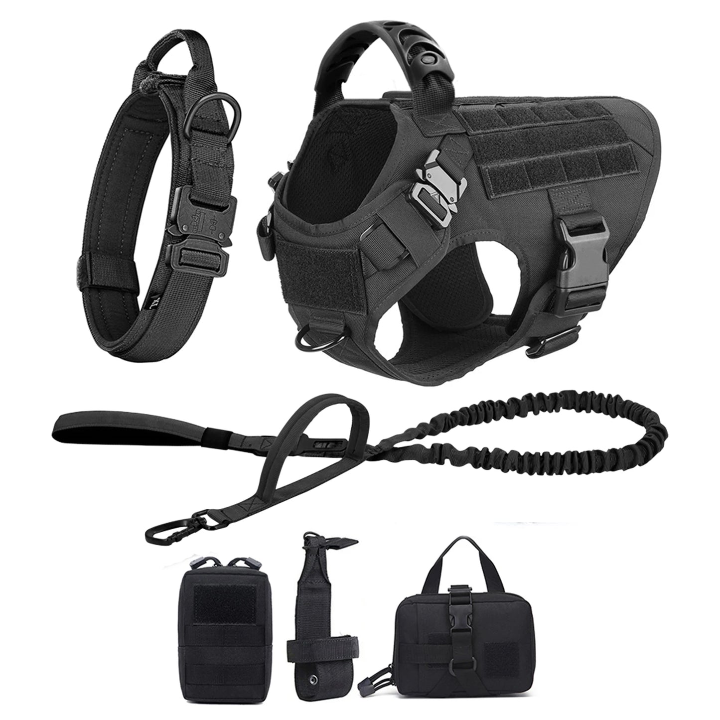 Dog Harness And Leash Set For Medium To Large Dogs