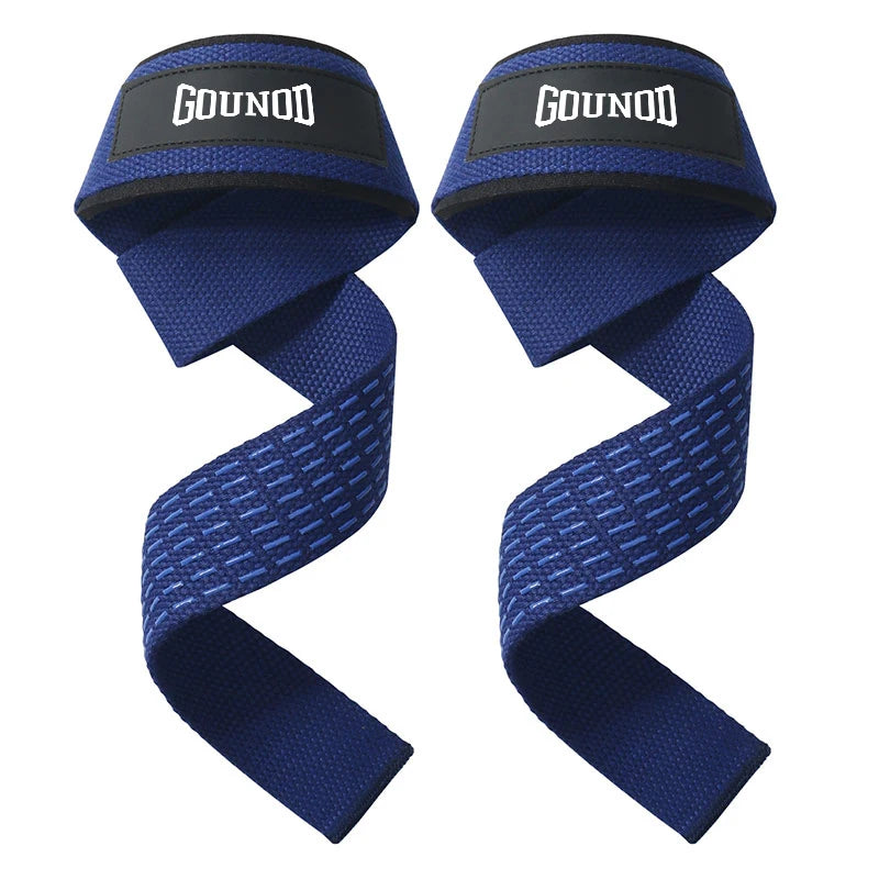 GOUNOD Weightlifting Wrist Straps Adjustable Non Slip Gym Lifting Band