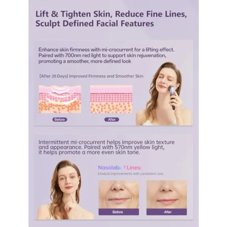Six In One Age Defying Eye Face Neck Lift TherapyDevice