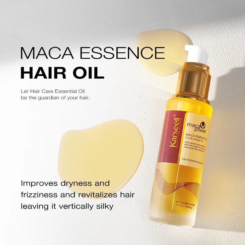 Karseell Moroccan Argan Oil Hair Serum for Dry Damaged Hair