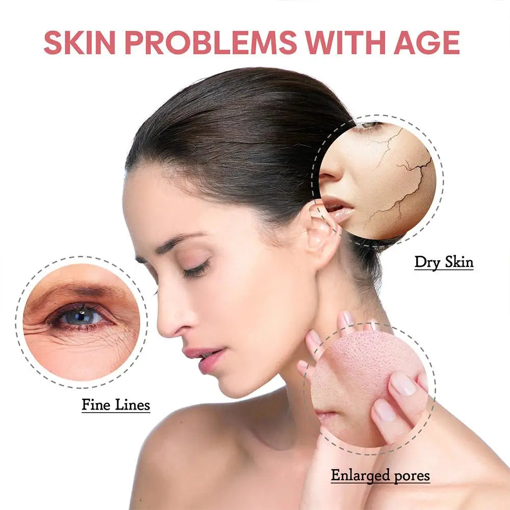 Jaysuing 5 In 1 Hyaluronic Acid Serum Vitamin C Collagen Facial Serum