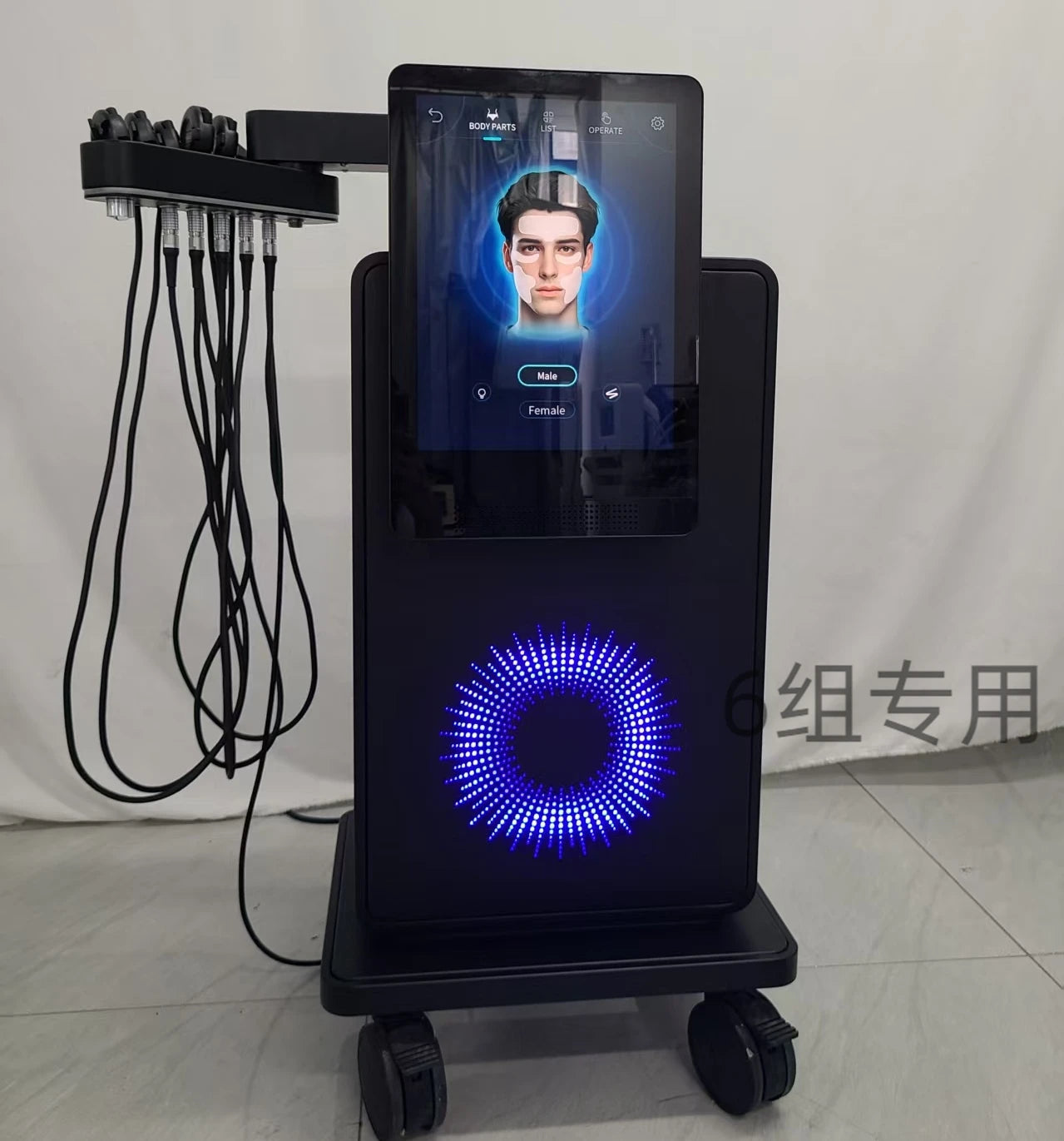 MYOSLIM Face Beauty Device With Temperature, Microcurrent And Electromagnetic Wave