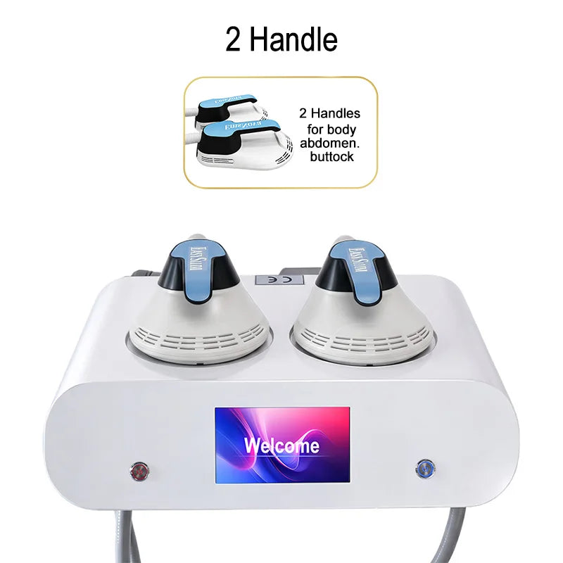 6500W 200Hz EMS RF Body Sculptor Dual Handle Device