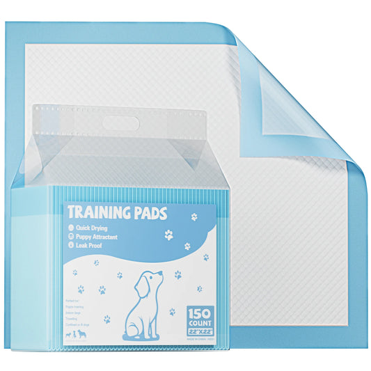 JHK 150 Count Super Absorbent Disposable Underpads For Dogs Cats