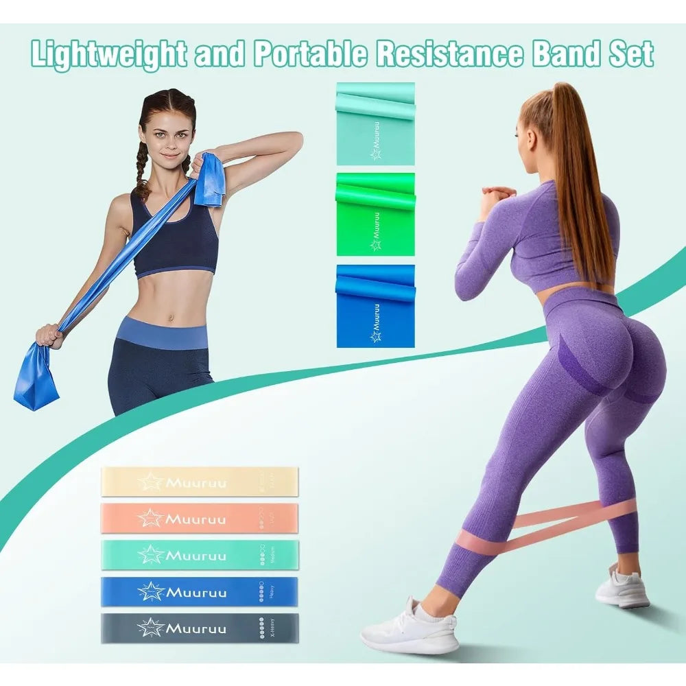 YTYIN Pilates Equipment Kit for Home Workout Ring Ball Set