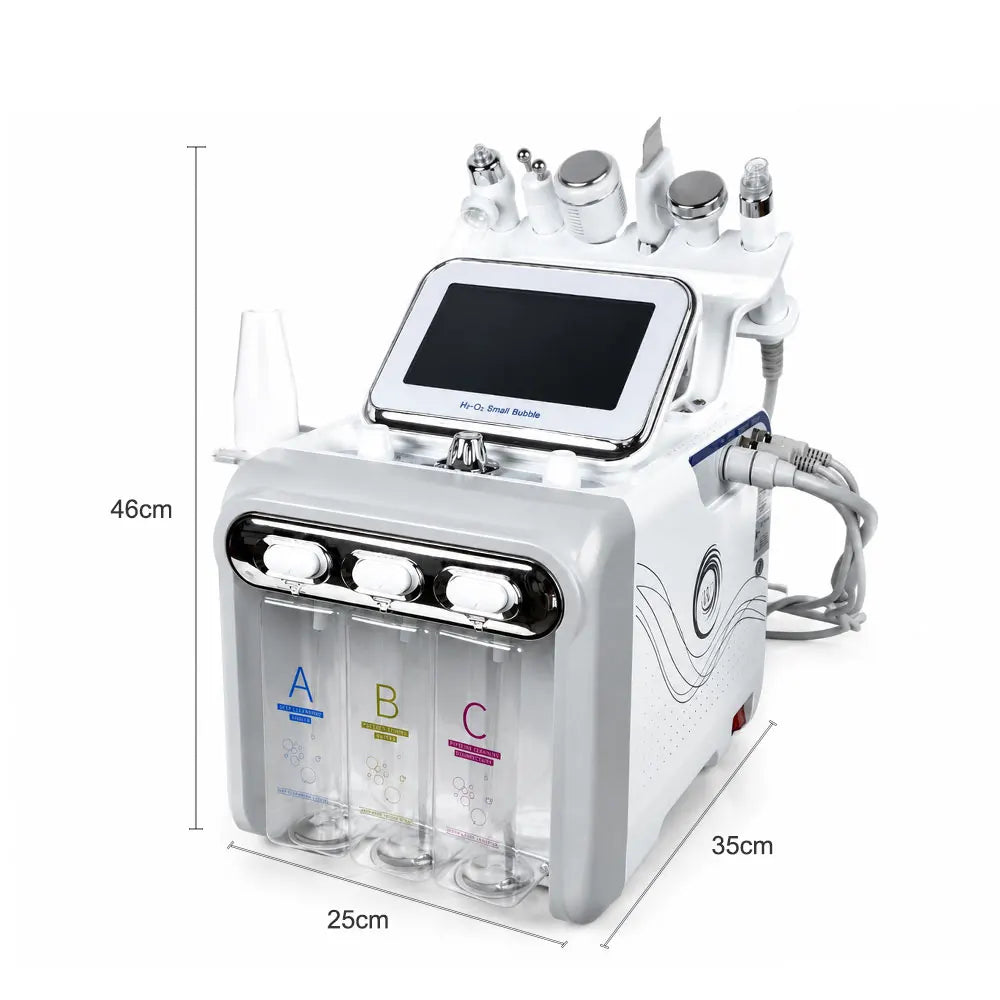 Amilibeauty 7 In 1 Hydro Facial Machine With High Frequency
