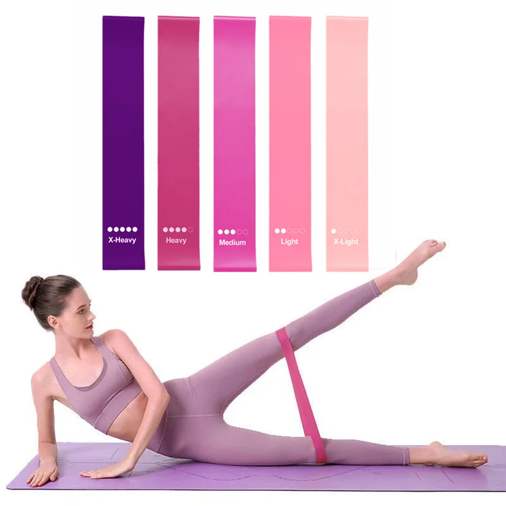 Resistance Loop Bands For Exercise Fitness Yoga Strength Training