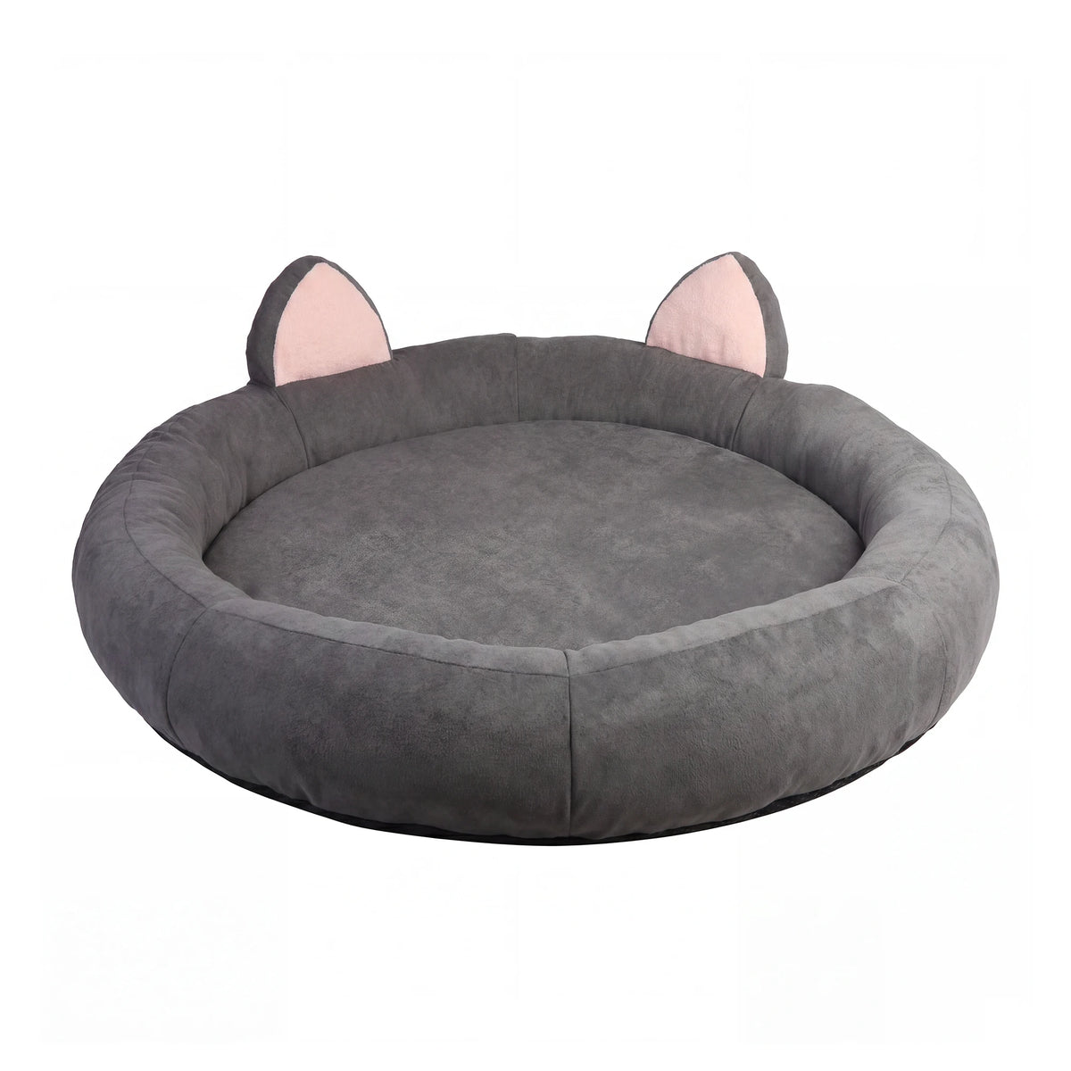 Orthopedic Memory Foam Dog Bed With Supportive Bolster Design