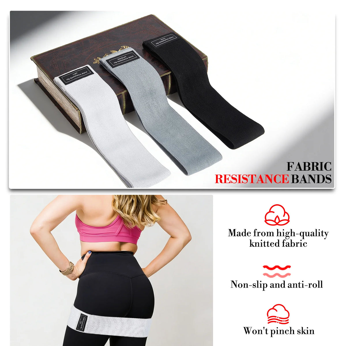 Pilates Training Set With Ring Exercise Ball Resistance Bands
