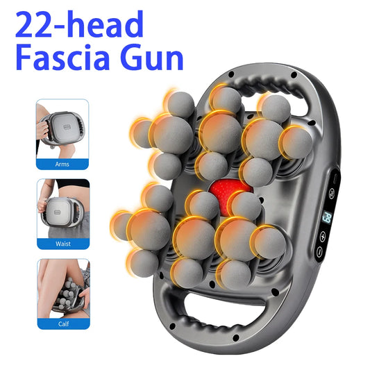 Foreverlily Fascia Massage Gun For Deep Tissue Body Relief