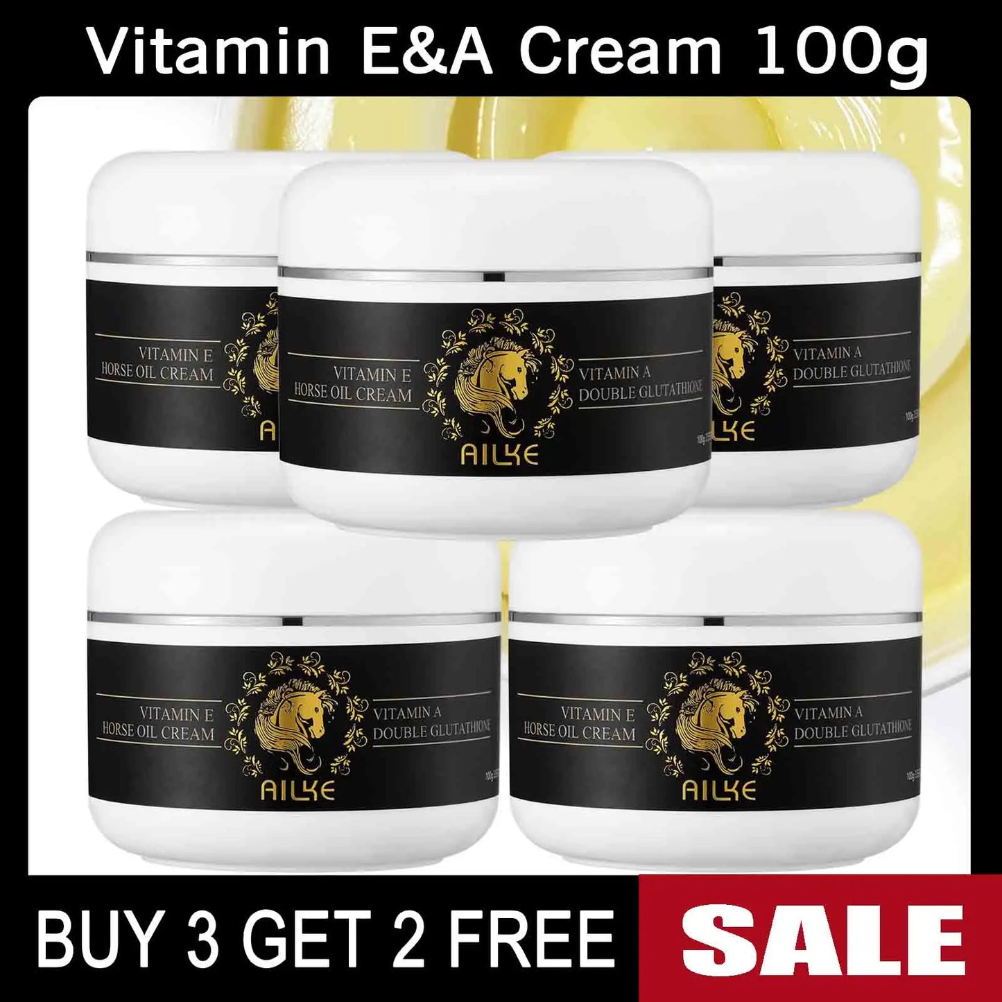 AILKE Collagen 5-In-1 Skin Care Kit For Face And Body