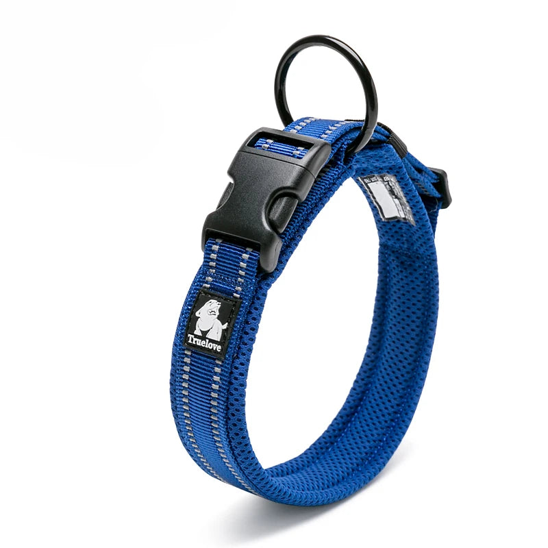 Winhyepet Nylon Padded Dog Walking Collar With Buckle