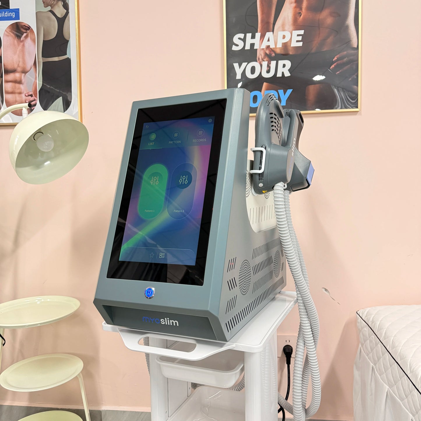 MYOSLIM Professional 6500W EMS Zero RF Body Slimming Machine