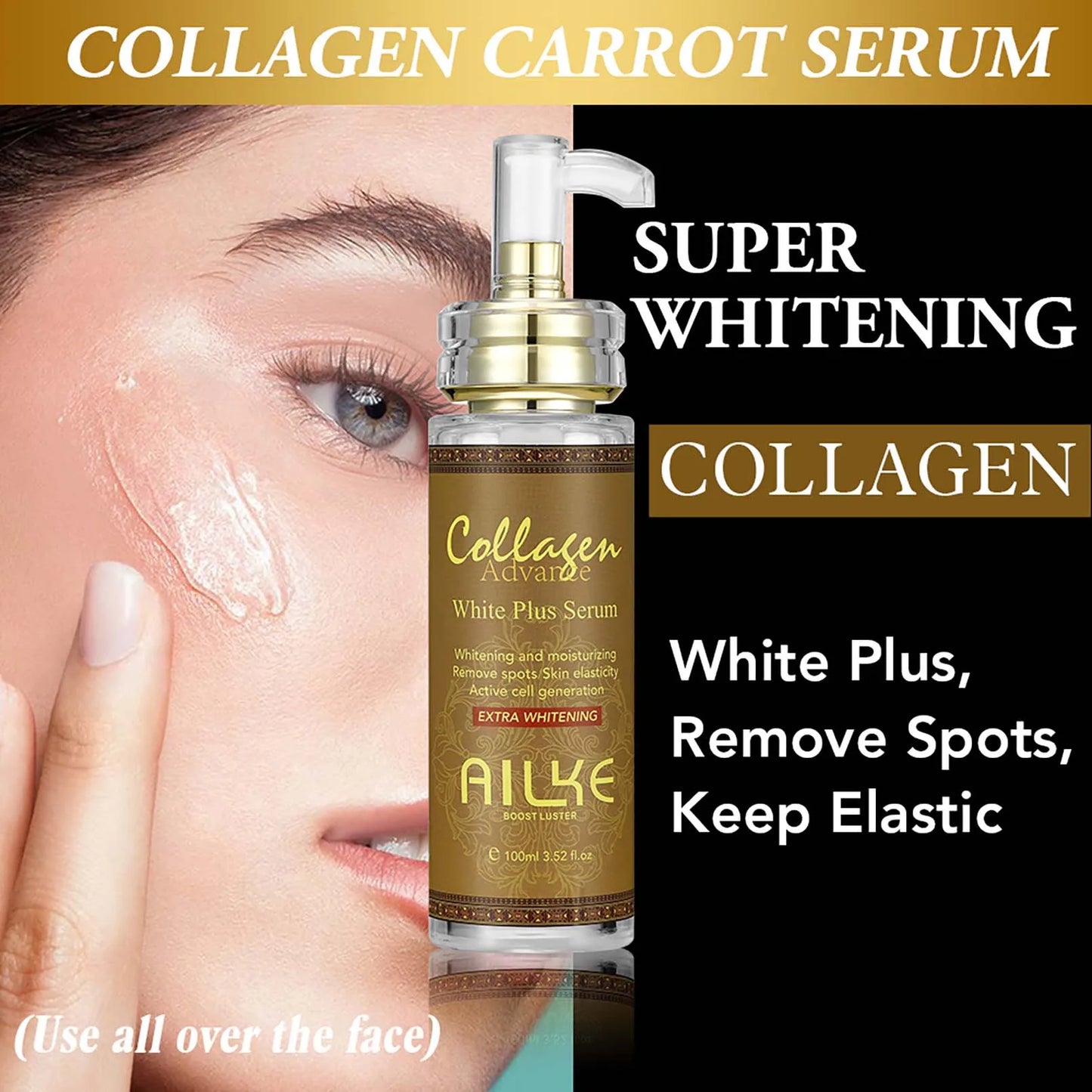 AILKE Collagen 5-In-1 Skin Care Kit For Face And Body
