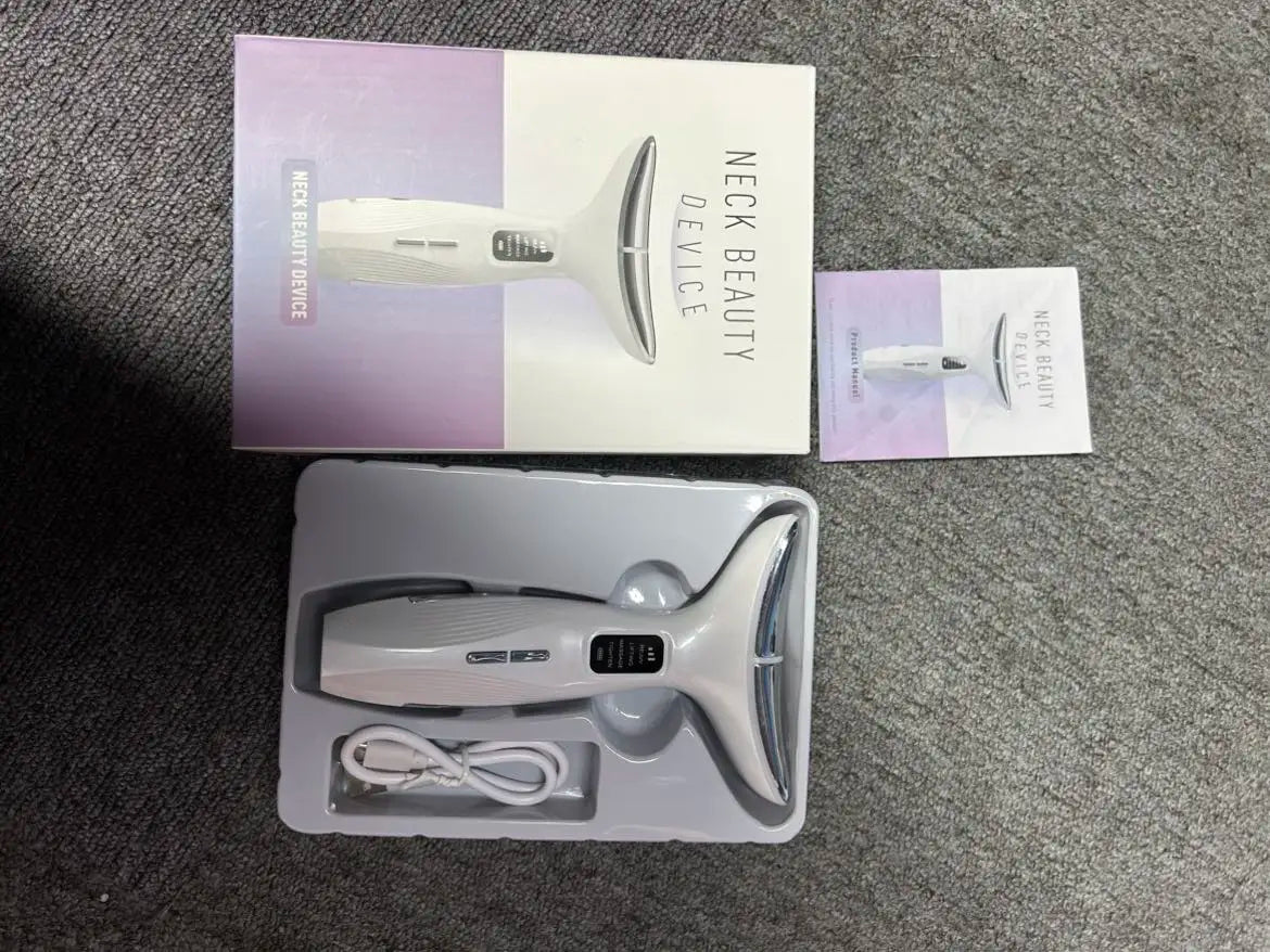 Agdoad LED Light Microcurrent Face Neck Lift Beauty Device
