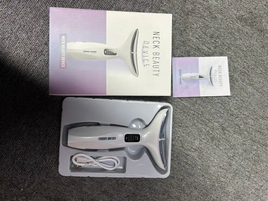 Agdoad LED Light Microcurrent Face Neck Lift Beauty Device