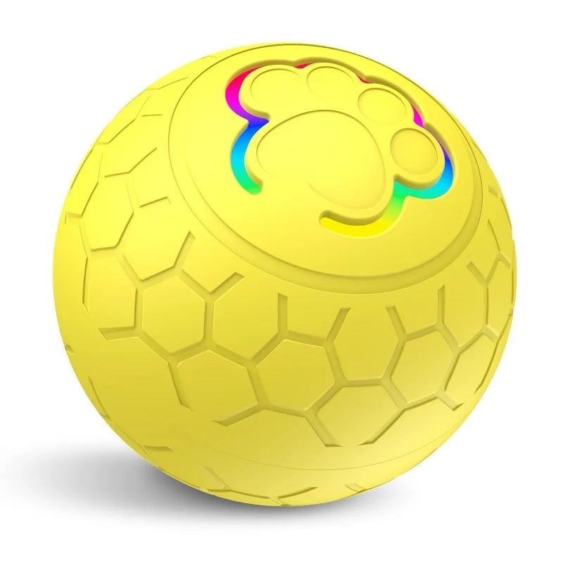 Interactive Electronic Dog Toy Ball USB Automatic Bouncing Rolling