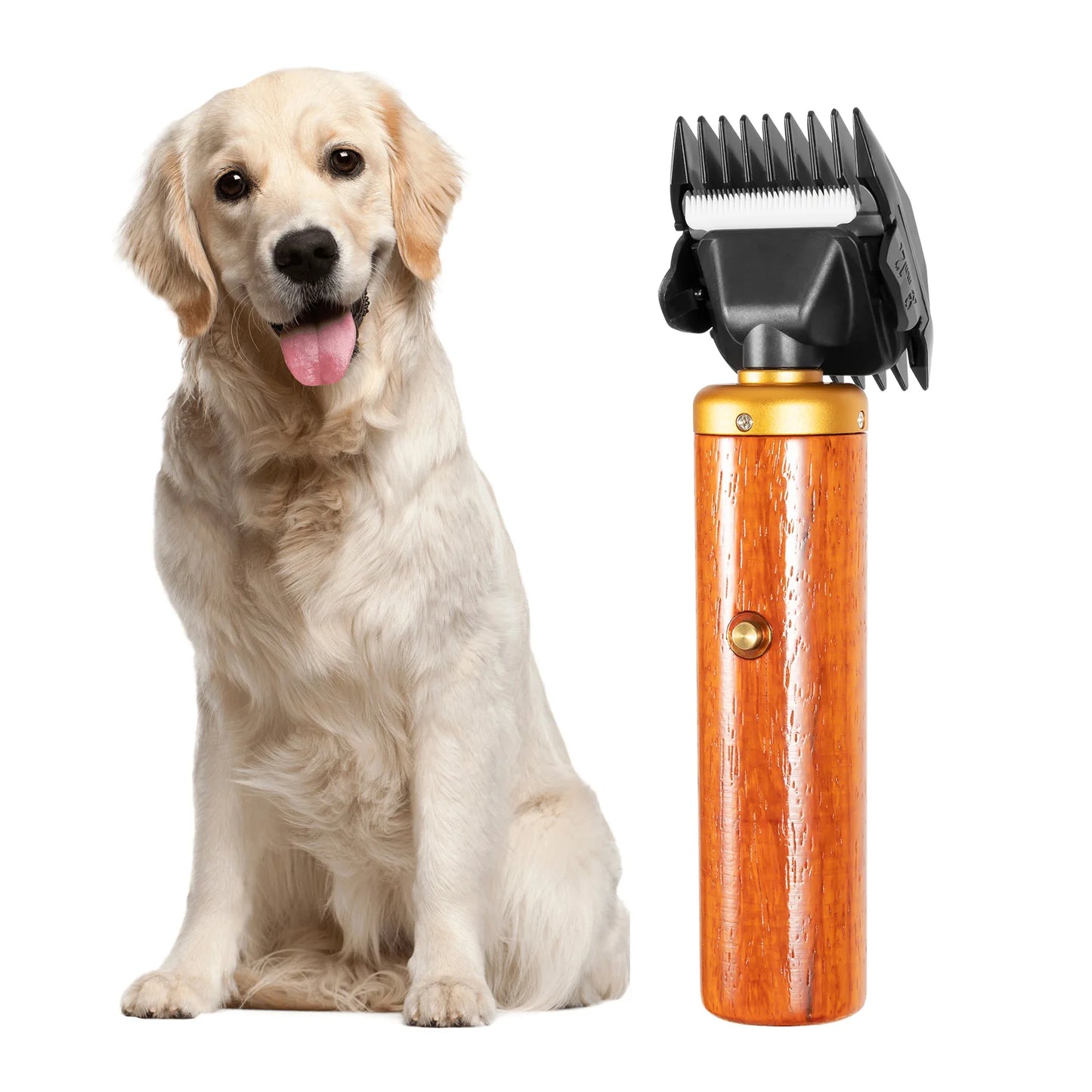 Bymaocar Electric Pet Clipper 55W Pro Corded Low Noise Trimmer