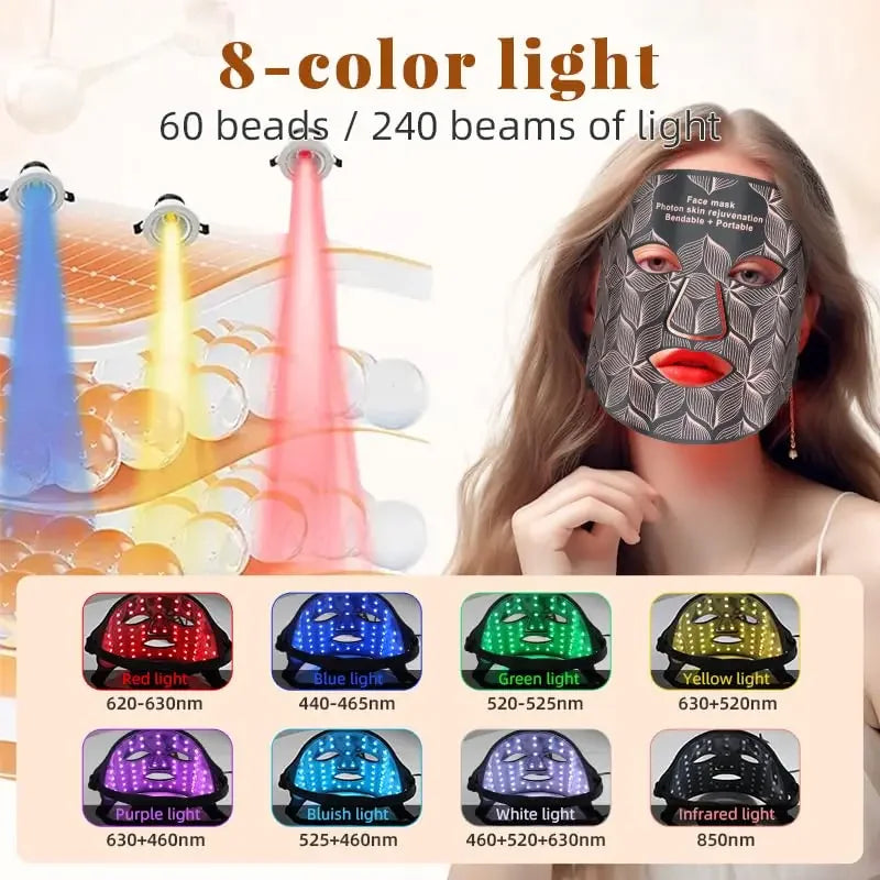 UBilli 850nm Near Infrared LED Facial Mask For Anti Aging Rejuvenation