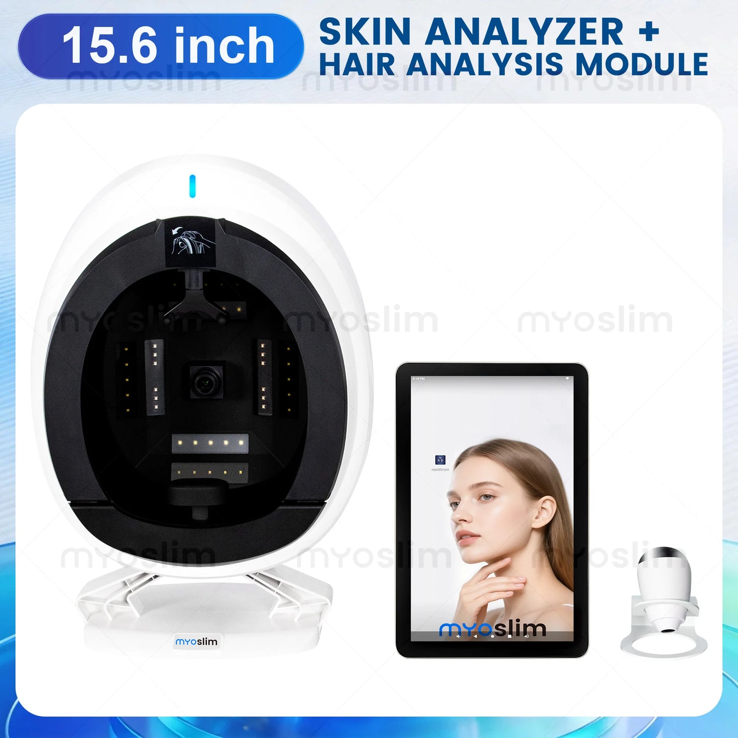 MYOSLIM AISIA Q1 3D AI Facial Skin Analyzer For Beauty