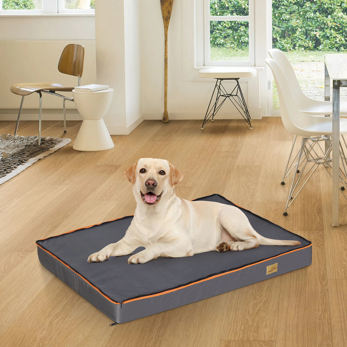 BINGOPAW Orthopedic Dog Bed With Waterproof Washable Cover