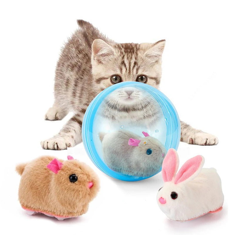 Electric Transparent Rolling Hamster Ball Small Pet Exercise Toy