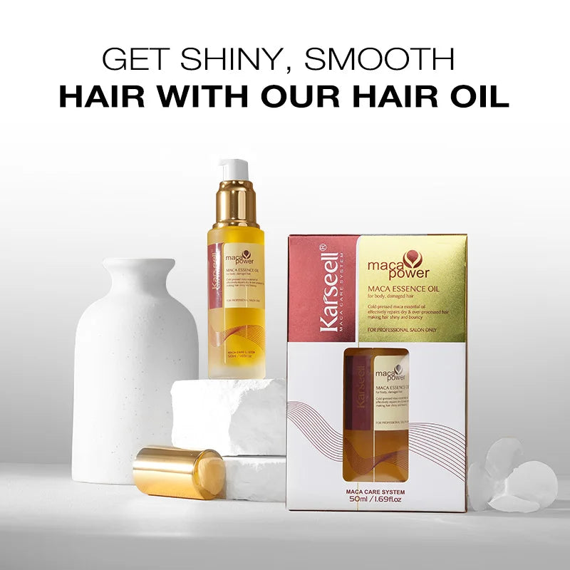 Karseell Moroccan Argan Oil Hair Serum for Dry Damaged Hair