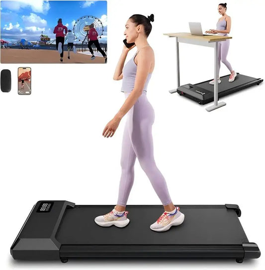 Superun 2-In-1 Home Office Walking Treadmill 2.5 HP